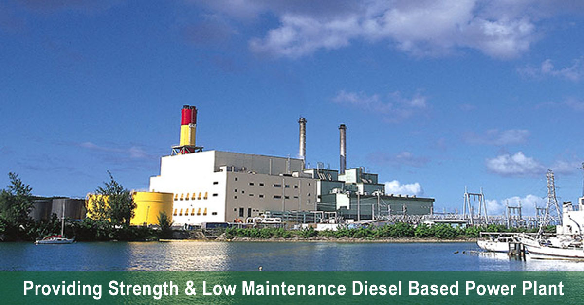 Providing Strength & Low Maintenance Diesel Based Power Plant